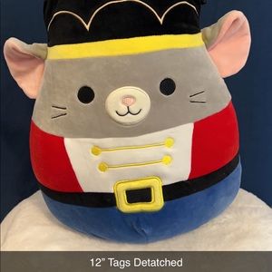 12” mouse nutcracker squishmallow